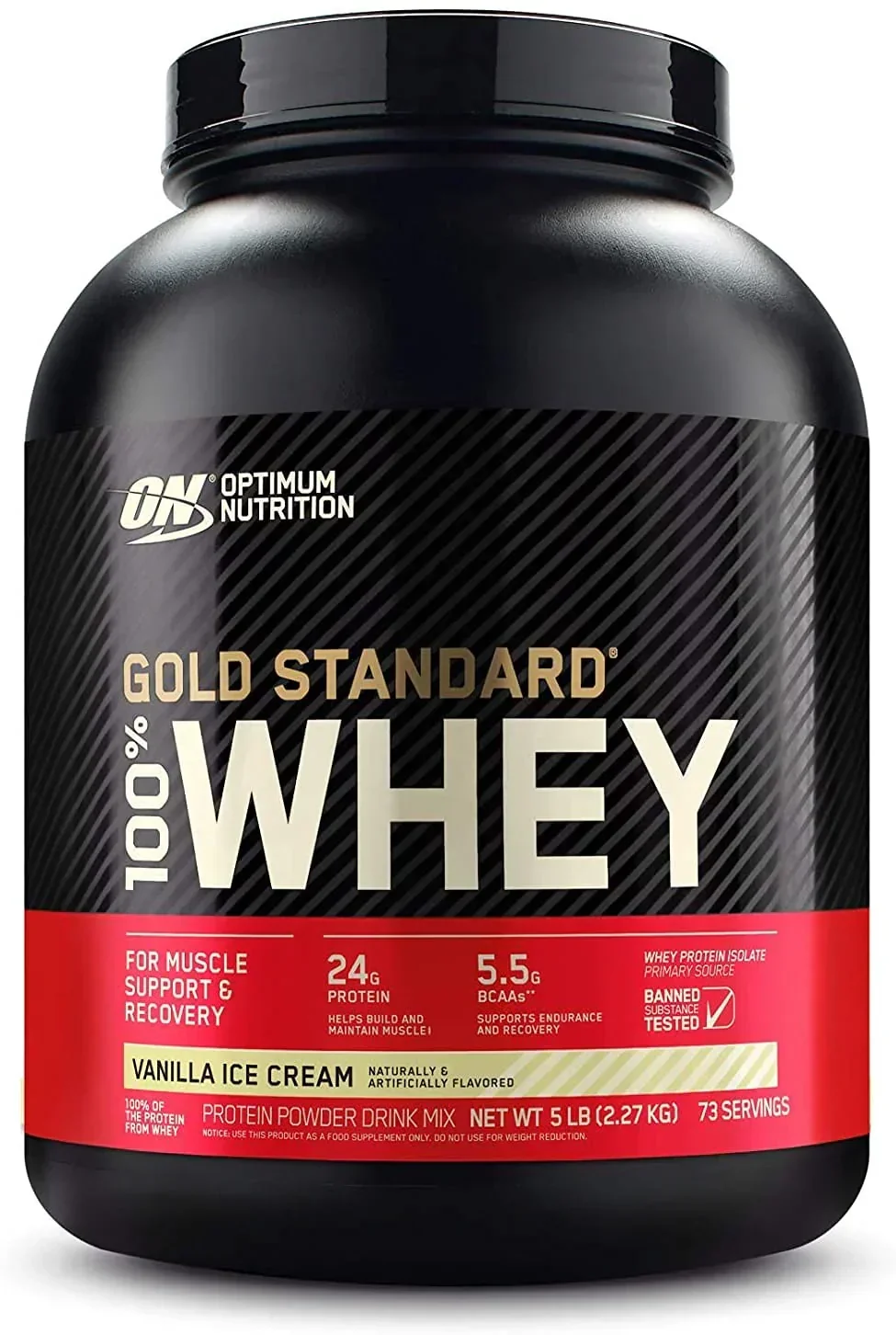 Optimum Nutrition 100% Gold Standard Whey 2270g - Image 9